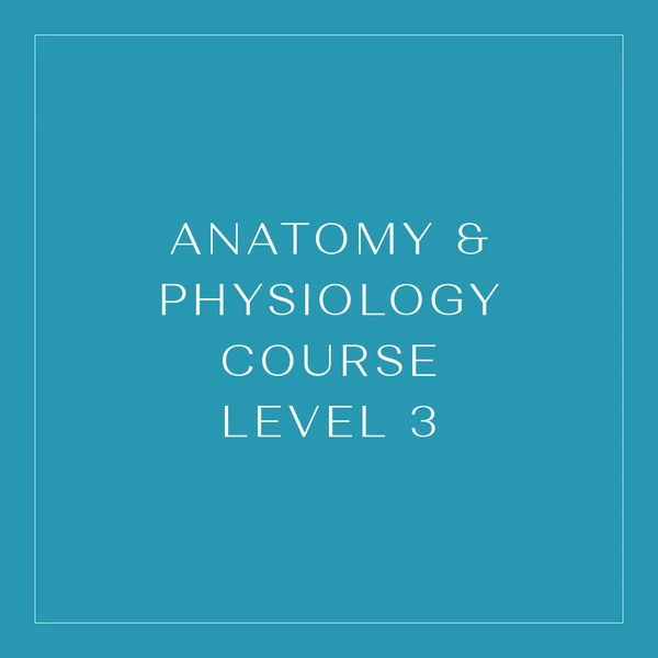 Anatomy & Physiology Course Level 3