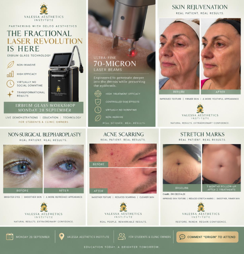 Valessa Aesthetics Institute Workshop Event at Castle Street Liverpool